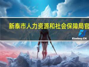 新泰市人力资源和社会保障局官网（新泰市人力资源和社会保障局）