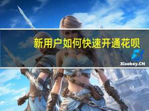 新用户如何快速开通花呗（新用户怎么开通花呗）