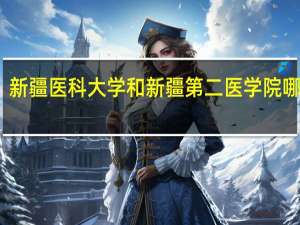 新疆医科大学和新疆第二医学院哪个好