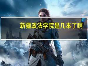 新疆政法学院是几本了啊