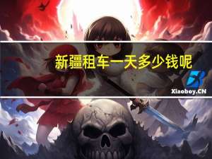 新疆租车一天多少钱呢