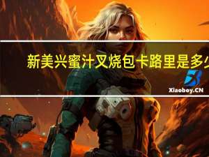 新美兴 蜜汁叉烧包卡路里是多少