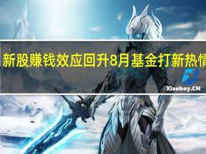 新股赚钱效应回升 8月基金打新热情回暖