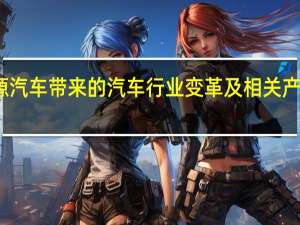 新能源汽车带来的汽车行业变革及相关产业分工变化
