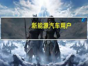 新能源汽车用户
