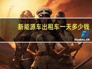 新能源车出租车一天多少钱