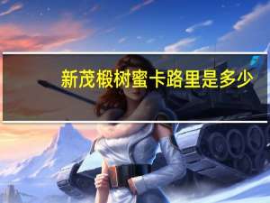 新茂 椴树蜜卡路里是多少