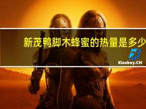 新茂 鸭脚木蜂蜜的热量是多少