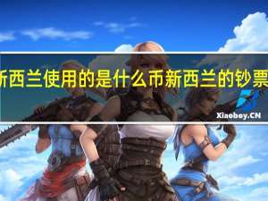 新西兰使用的是什么币 新西兰的钞票是塑料