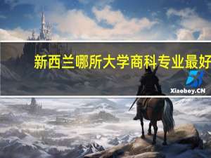 新西兰哪所大学商科专业最好