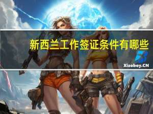 新西兰工作签证条件有哪些（新西兰工作签证条件）