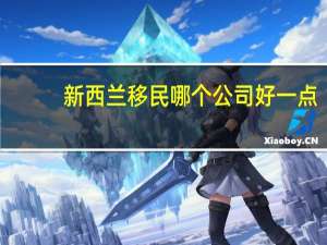 新西兰移民哪个公司好一点