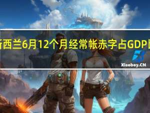 新西兰6月12个月经常帐赤字占GDP比重为7.5%