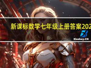 新课标数学七年级上册答案2022（新课标数学七年级上册答案）
