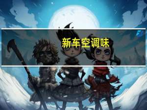 新车空调味