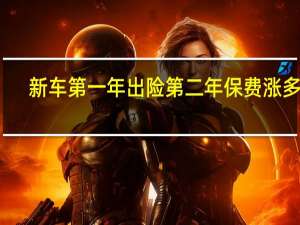 新车第一年出险第二年保费涨多少