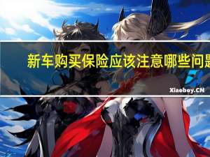 新车购买保险应该注意哪些问题（个人买保险要注意什么）