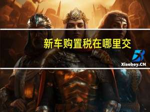 新车购置税在哪里交