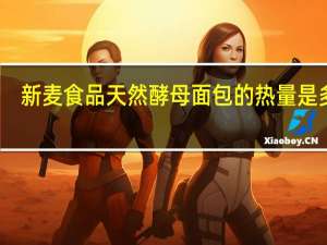 新麦食品 天然酵母面包的热量是多少