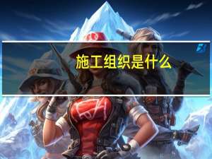 施工组织是什么