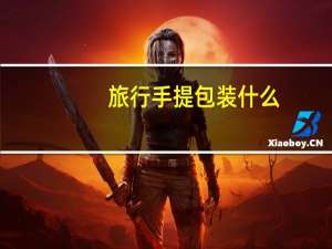 旅行手提包装什么