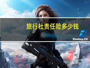 旅行社责任险多少钱