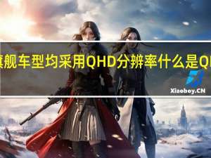 旗舰车型均采用QHD分辨率 什么是QHD决议？