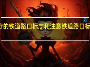 无人看守的铁道路口标志和注意铁道路口标志有什么区别
