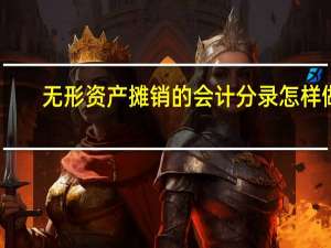 无形资产摊销的会计分录怎样做