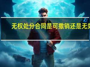 无权处分合同是可撤销还是无效（无权处分合同）