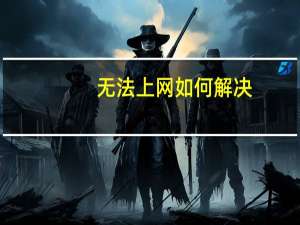 无法上网如何解决（无法上网）