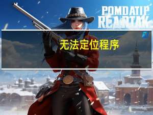 无法定位程序