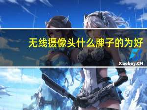 无线摄像头什么牌子的为好