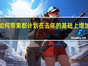 无论销量如何苹果都计划在去年的基础上增加iPhone的产量