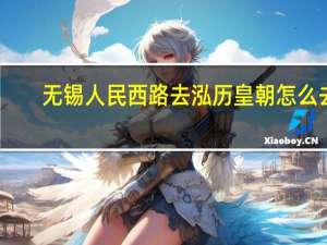 无锡人民西路去泓历皇朝怎么去