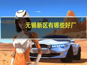无锡新区有哪些好厂