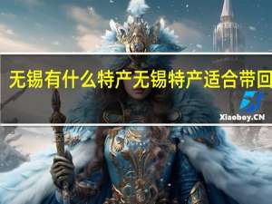 无锡有什么特产无锡特产适合带回家的