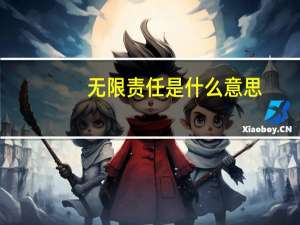 无限责任是什么意思（无限责任）