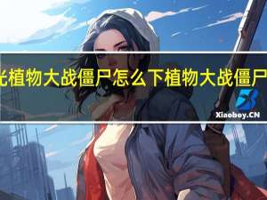 无限阳光植物大战僵尸怎么下 植物大战僵尸无敌版小游戏