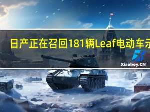 日产正在召回181辆Leaf电动车示例