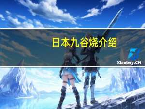 日本九谷烧介绍