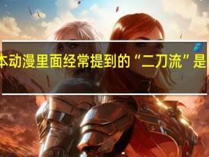 日本动漫里面经常提到的“二刀流”是什么东西