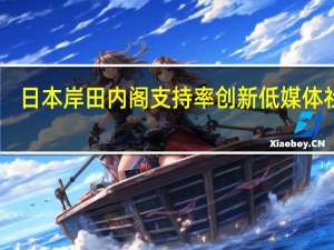 日本岸田内阁支持率创新低媒体社论：“新资本主义”等招牌政策缺乏成果