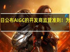 日本或于明日公布AIGC的开发商监管准则！为G7的AI框架铺路