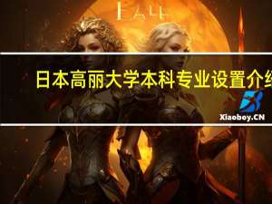 日本高丽大学本科专业设置介绍