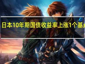 日本10年期国债收益率上涨1个基点至0.765%