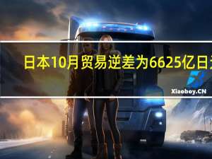 日本10月贸易逆差为6625亿日元