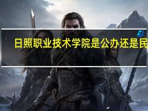 日照职业技术学院是公办还是民办