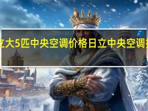 日立大5匹中央空调价格 日立中央空调报价1拖4