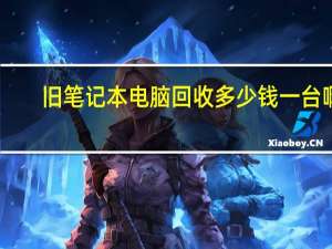 旧笔记本电脑回收多少钱一台啊